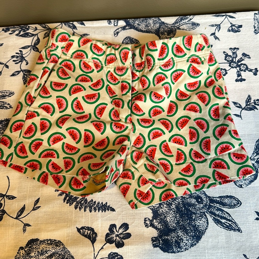 Crew Cuts JCrew Girl’s Size 5 Frankie Watermelon Shorts